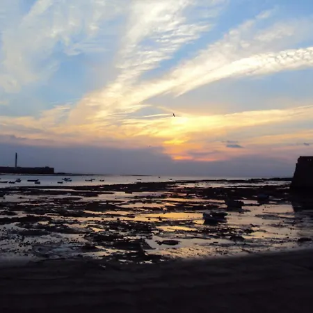 아파트 El Tesoro De La Caleta By Cadiz4rentals *
